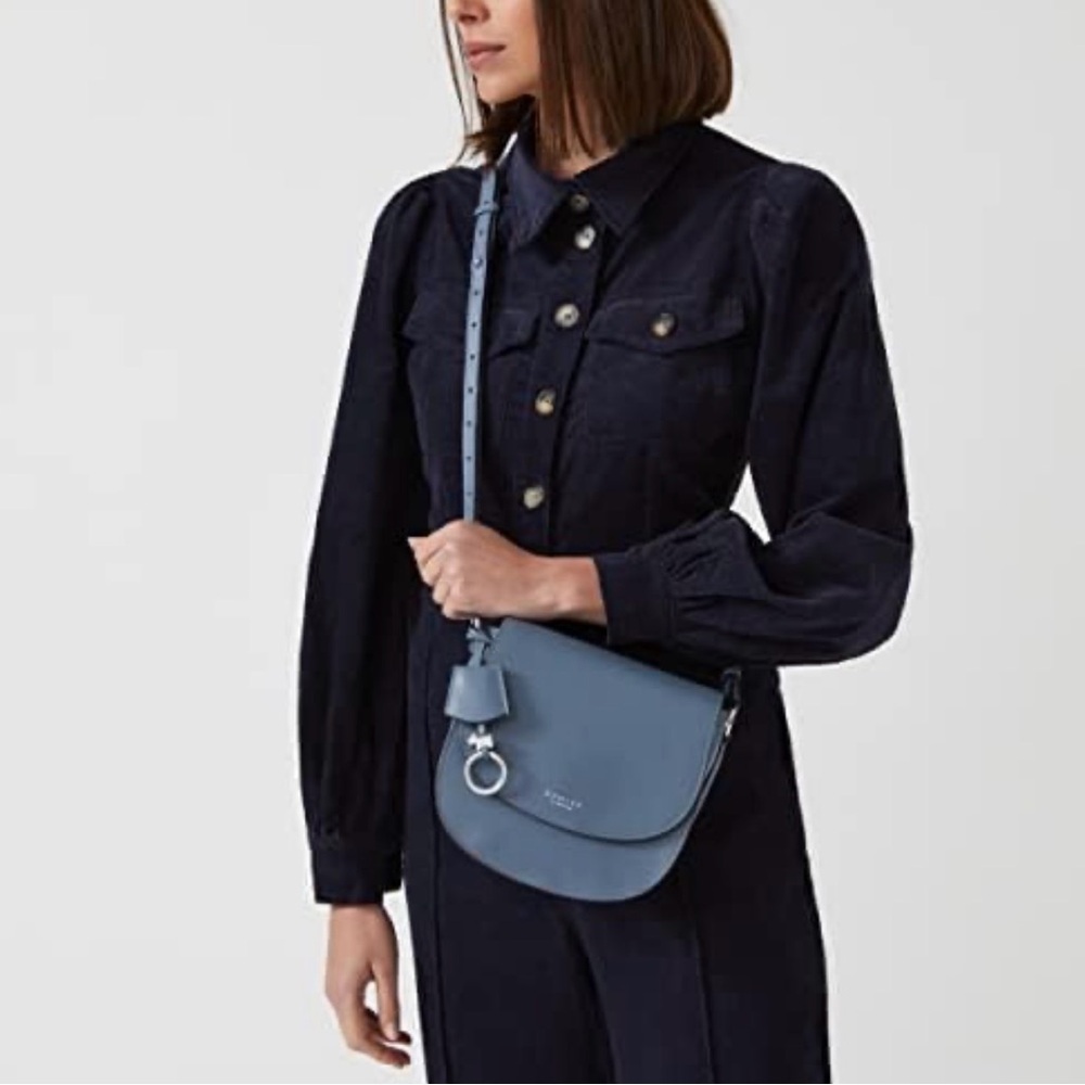 Radley London Liverpool Street 2.0 Flapover Crossbody Bag Vintage Blue